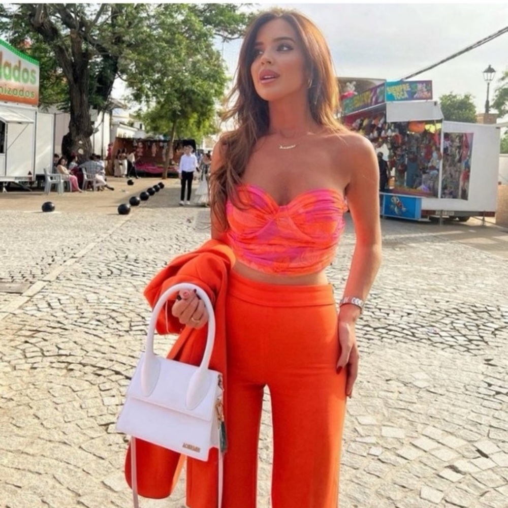 Zara top 🧡
